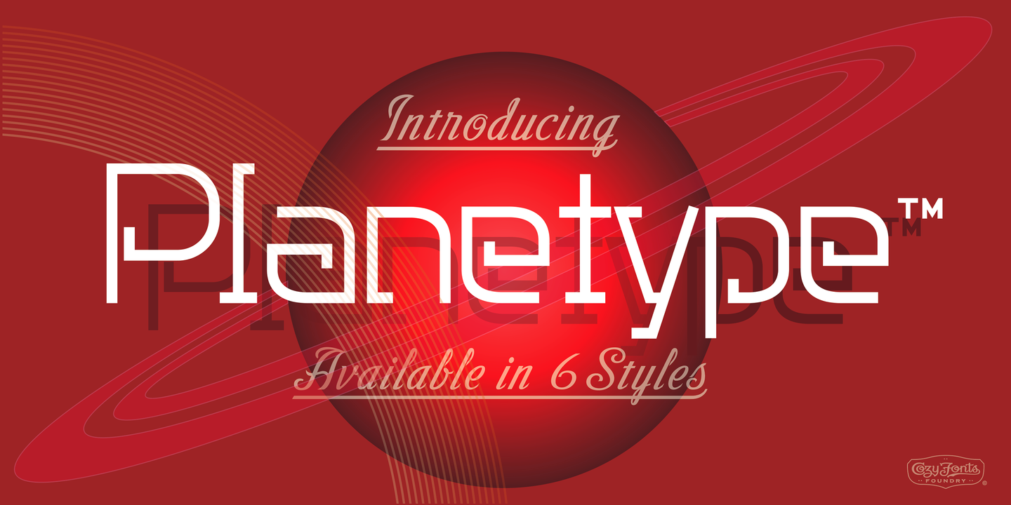 Font Planetype
